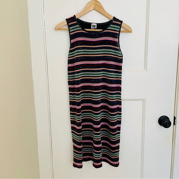 SALE 🔥 MISSONI Sparkly Striped Dress, So‎ fun!! - Picture 1 of 8